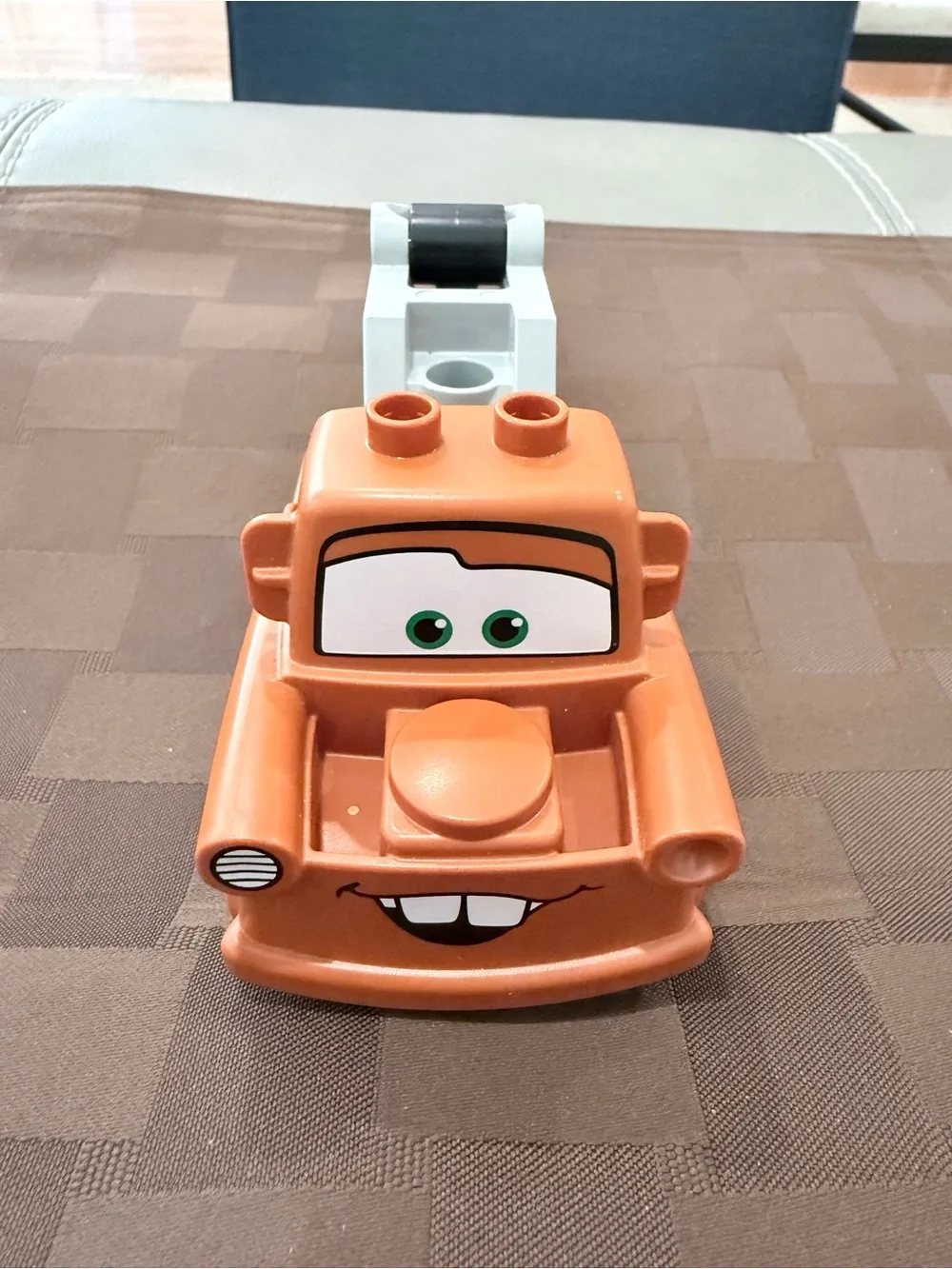 LEGO DUPLO Disney Pixar Cars Tow Mater Truck COMPLETE With Hook Crane Arm 41989
